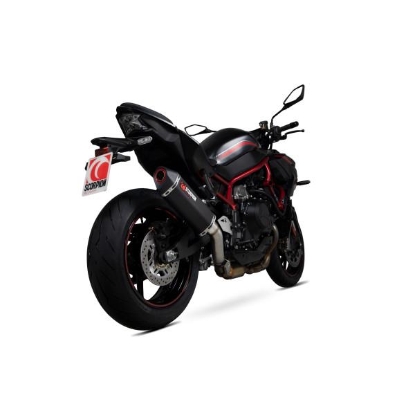 Scorpion Exhaust Kawasaki Z H2 2020 - 2023 Serket Parallel Slip-on Black Ceramic Coated Sleeve